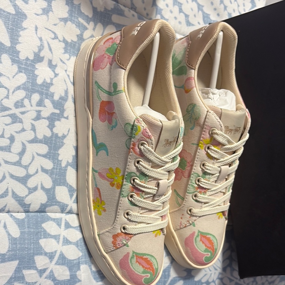 Coach Multicolor Floral Sneakers - Picture 3 of 5